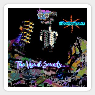 The Visual Sounds Album Art Sticker